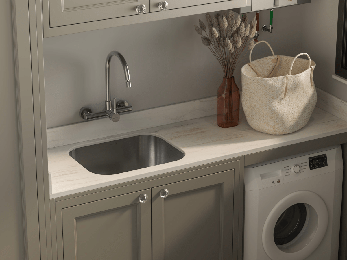 Um novo olhar para a lavanderia: funcionalidade e design em&nbsp;equilíbrio